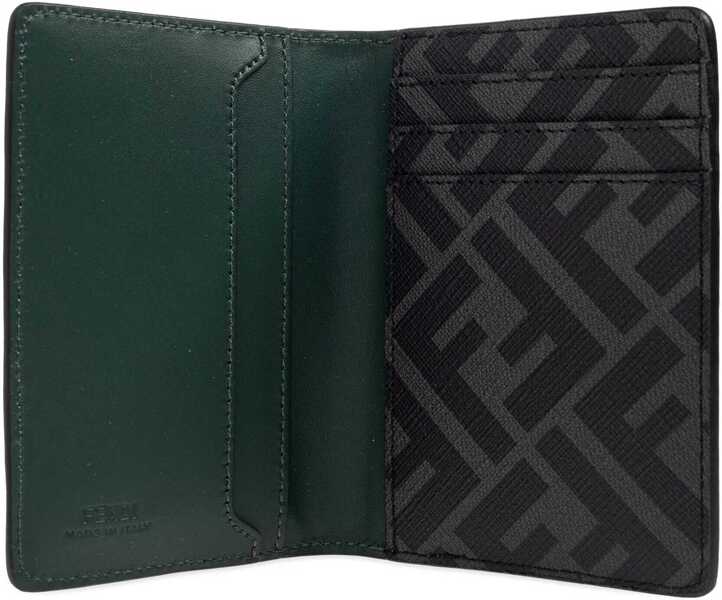 Portofele Fendi FF Card Holder VERDE NORINEROP Barbati (BM 19348847) 5