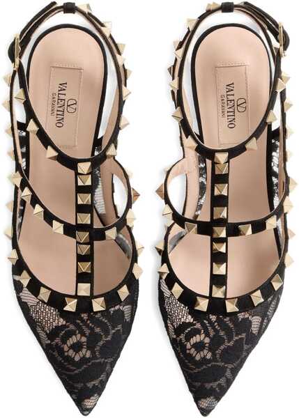 Sandale Valentino Garavani Rockstud Pumps NERO Femei (BM 19348856) 3