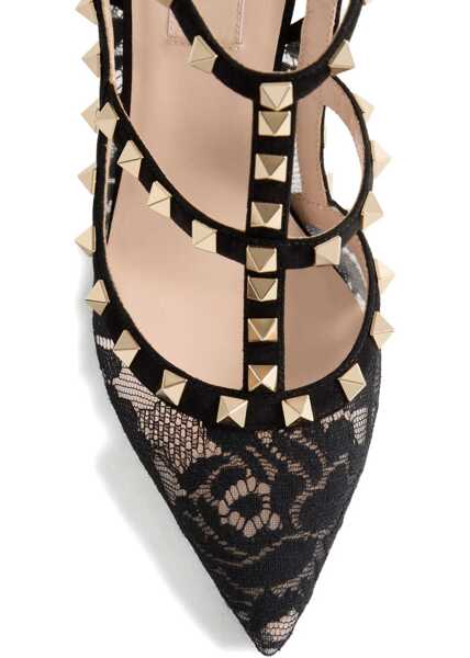 Sandale Valentino Garavani Rockstud Pumps NERO Femei (BM 19348856) 4