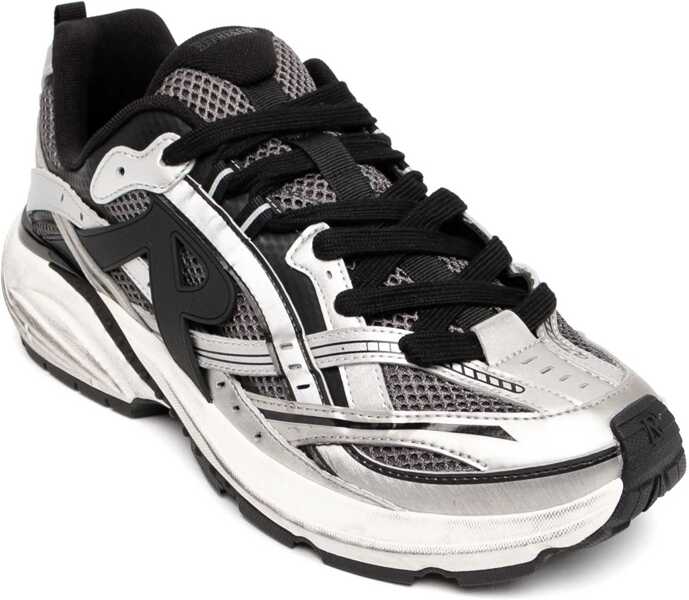 Sneakers REPRESENT Storm Sneakers SILVER/BLACK Barbati (BM 19348859) 2