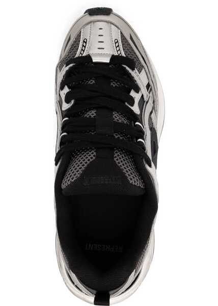 Sneakers REPRESENT Storm Sneakers SILVER/BLACK Barbati (BM 19348859) 4