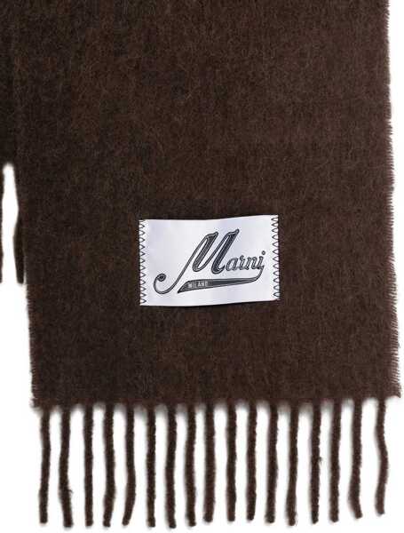 Esarfe Marni Wool Scarf MAROON Femei (BM 19348967) 2