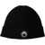 MARINE SERRE Merino wool Beanie Hat BLACK