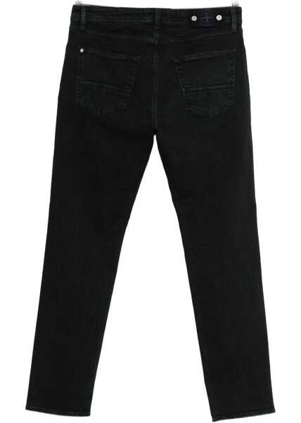 Pantaloni casual Stone Island Denim Pants BLACK Barbati (BM 19349012) 2