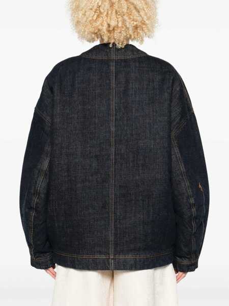 Cardigane JACQUEMUS Denim Cardigan De-Nimes DENIM Femei (BM 19349024) 4