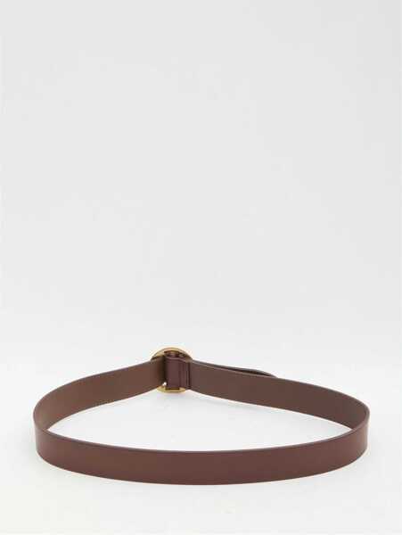 Curele Saint Laurent Leather Belt BROWN Femei (BM 19349051) 2