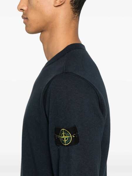 Bluze de trening Stone Island Cotton Sweatshirt BLUE Barbati (BM 19349063) 5