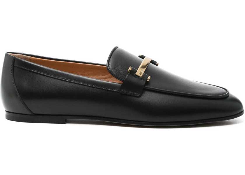 Mocasini TODS Leather Loafer BLACK Femei (BM 19349072) 2