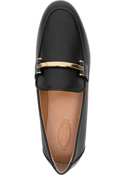 Mocasini TODS Leather Loafer BLACK Femei (BM 19349072) 4