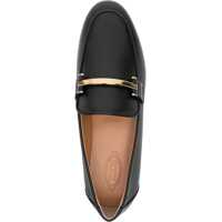 Mocasini Dama - Mocasini TODS Leather Loafer BLACK Femei (BM 19349072) - B-mall.ro