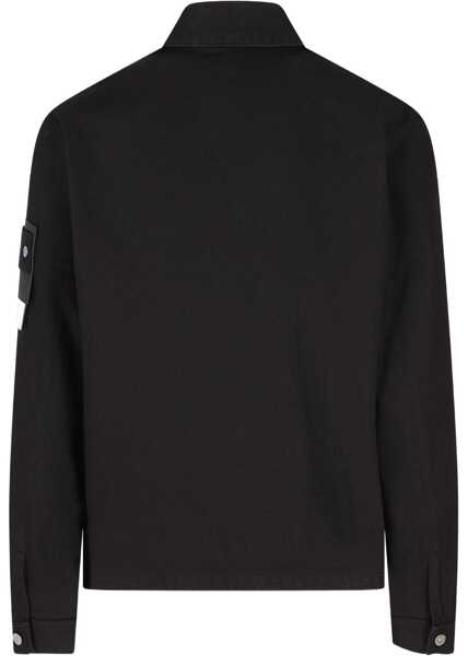 Sacouri office Stone Island Denim Jacket BLACK Barbati (BM 19349126) 2