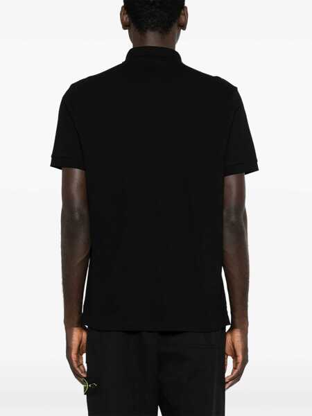 Tricouri Polo Stone Island Polo With Logo Patch BLACK Barbati (BM 19349138) 4