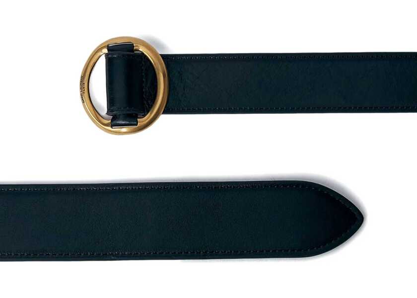Curele Saint Laurent Leather Belt BLACK Femei (BM 19349141) 3