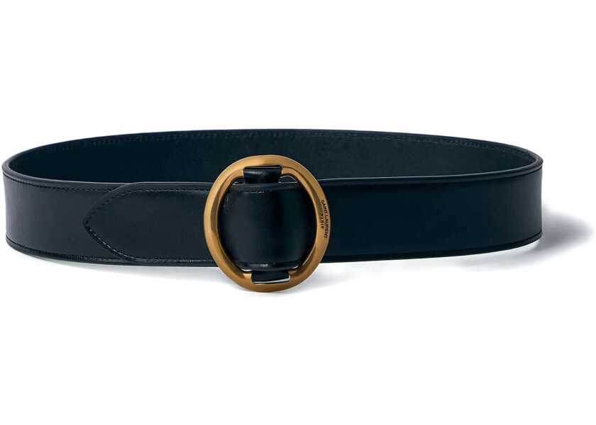 Curele Saint Laurent Leather Belt BLACK Femei (BM 19349141) 1