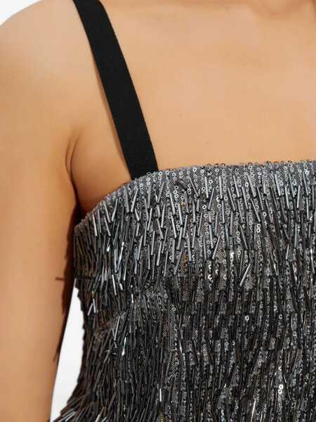 Rochii casual Dolce & Gabbana Sequined Mini Dress SILVER Femei (BM 19349144) 5