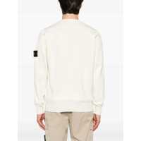 Pulovere casual Stone Island pentru Barbati - Pulovere casual Stone Island Jersey With Logo WHITE Barbati (BM 19349147) - B-mall.ro