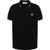 Stone Island Polo With Logo Patch BLACK