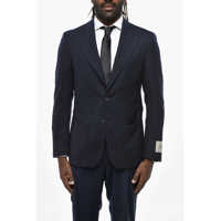 Sacouri Cc Collection Half-Lined Blazer With Peak Lapel Barbati