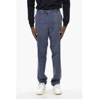 Pantaloni eleganti Cotton Stretch Academy Pants With Belt Loops Barbati