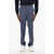 CORNELIANI Cotton Stretch Academy Pants With Belt Loops Blue