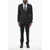 CORNELIANI Cc Collection Virgin Wool Suit With Notch Lapel Black