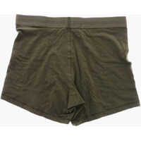 Lenjerie intima pentru Barbati - Lenjerie intima Diesel Front Buttoned Starkie Stretch Cotton Boxers Military Green Barbati (BM 19349447) - B-mall.ro