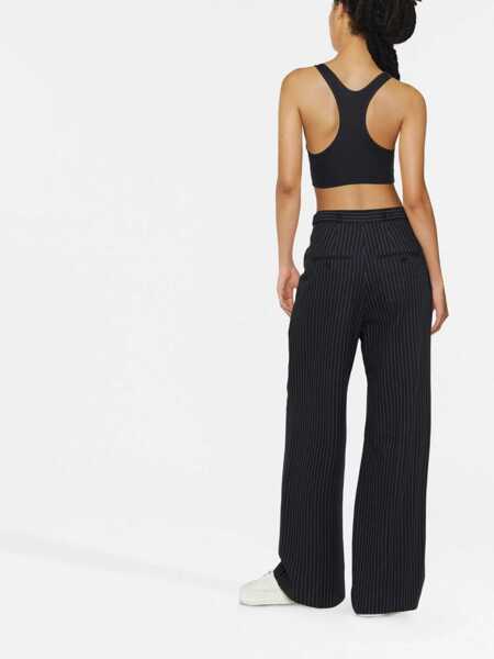 Bluze Jil Sander Crop Top Biosfera With Printed Logo Black Femei (BM 19349615) 3