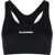 Jil Sander Crop Top Biosfera With Printed Logo Black
