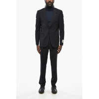Costume Cc Collection Stretch Virgin Wool Slim Fit Suit Barbati