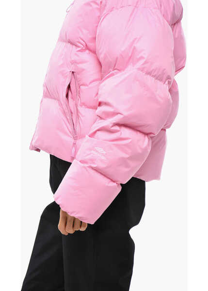 Geci de iarna Balenciaga Skiwear Ski Down Jacket With Front Zip Pink Femei (BM 19349660) 2