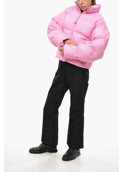 Geci de iarna Balenciaga Skiwear Ski Down Jacket With Front Zip Pink Femei (BM 19349660) 4