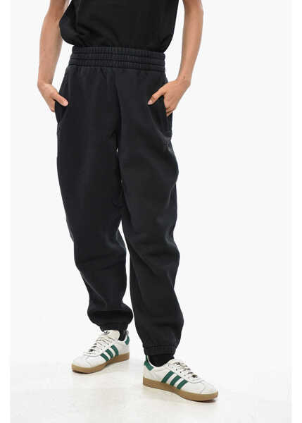 Pantaloni de trening Alexander Wang Solid Color Cotton Joggers Black Femei (BM 19349666) 1