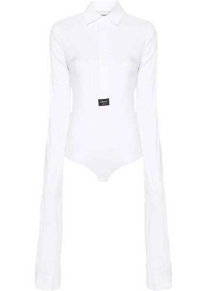 Camasi casual COPERNI Cotton Poplin Body With Extra Long Sleeves White Femei (BM 19349693) 1