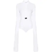 Camasi casual Cotton Poplin Body With Extra Long Sleeves Femei