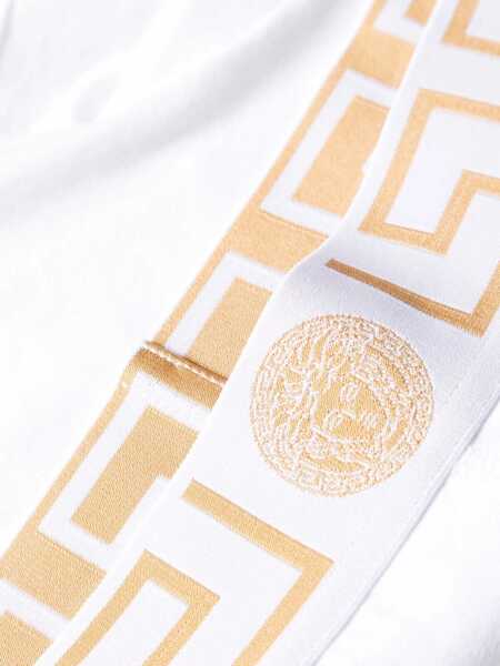 Lenjerie intima Versace Boxer Shorts With Greek WHITE Barbati (BM 19349792) 3