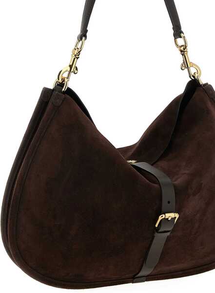 Genti de umar ETRO Suede Pony Bag BROWN Femei (BM 19349813) 3
