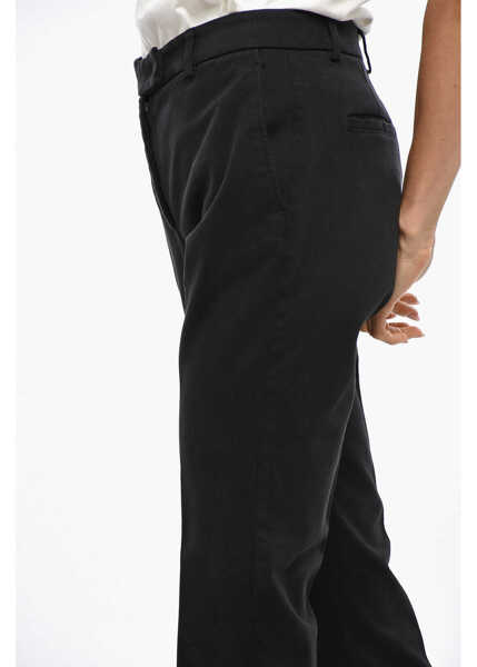 Pantaloni casual QL2 Stretch Cotton Nellie Chinos Pants Black Femei (BM 19349915) 2