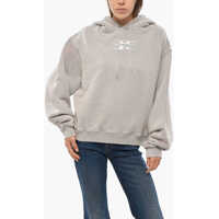 Bluze de trening Cotton Hoodie With Embossed Logo Femei