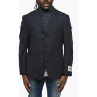 Sacouri Cc Collection 3-Pocketed Wool Blend Blazer With Removable Ch Barbati