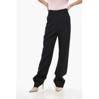 Pantaloni casual Wool Blend Maewa Pants With Front Pleat Femei