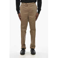 Pantaloni eleganti Medium Waist Gabardine Cotton Academy Pants Barbati