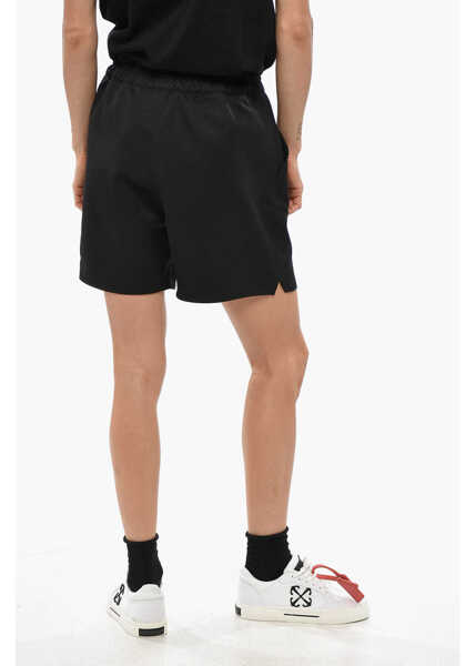 Pantaloni scurti COPERNI Solid Color Shorts With Drawstring Waist Black Femei (BM 19350095) 3