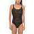 GABRIELA HEARST Crochet Wool Blend Desnos Bodysuit Black