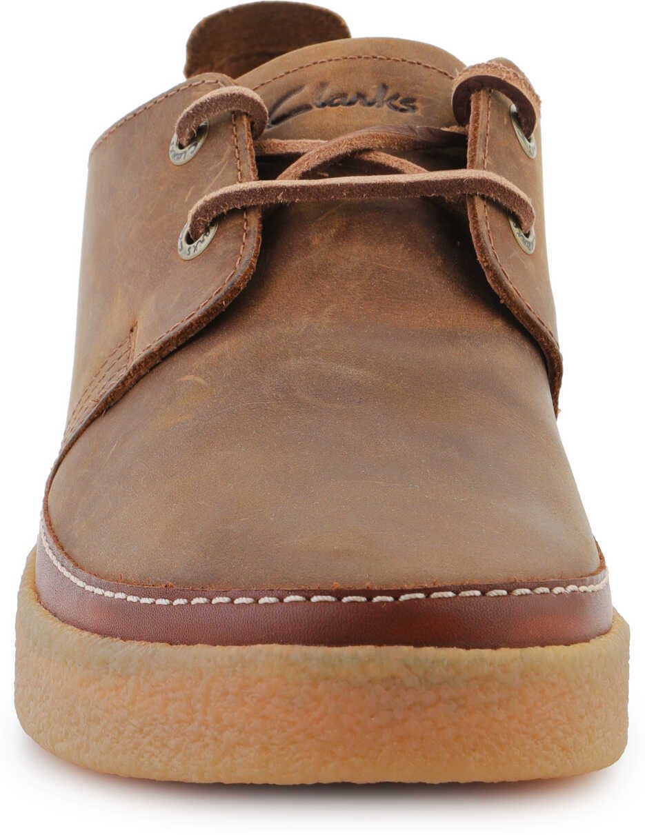 Sneakers Clarks Clarkwood Low Beeswax Leather Brown Barbati (BM 19350191) 2