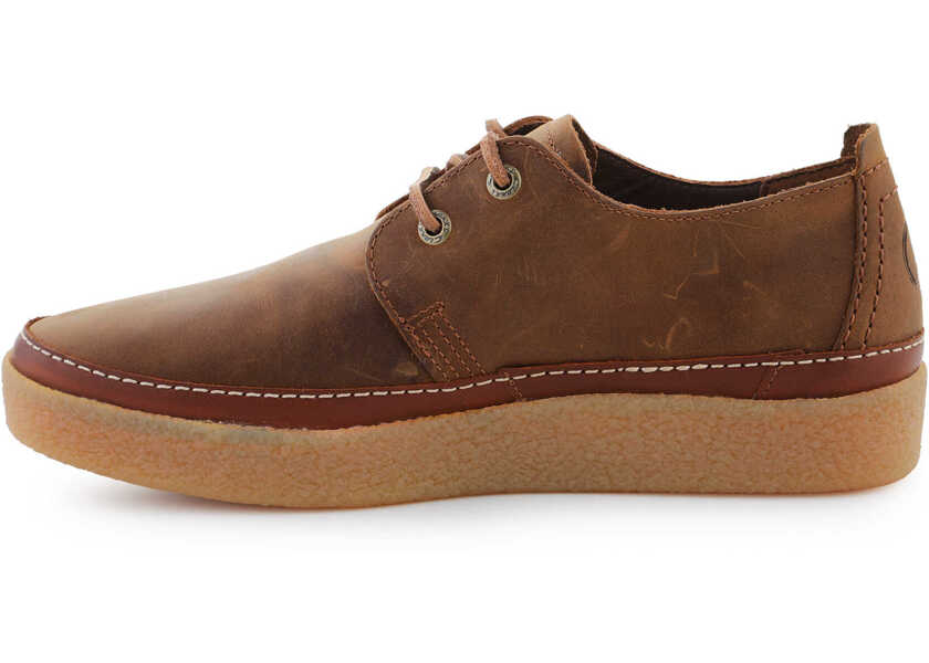 Sneakers Clarks Clarkwood Low Beeswax Leather Brown Barbati (BM 19350191) 4