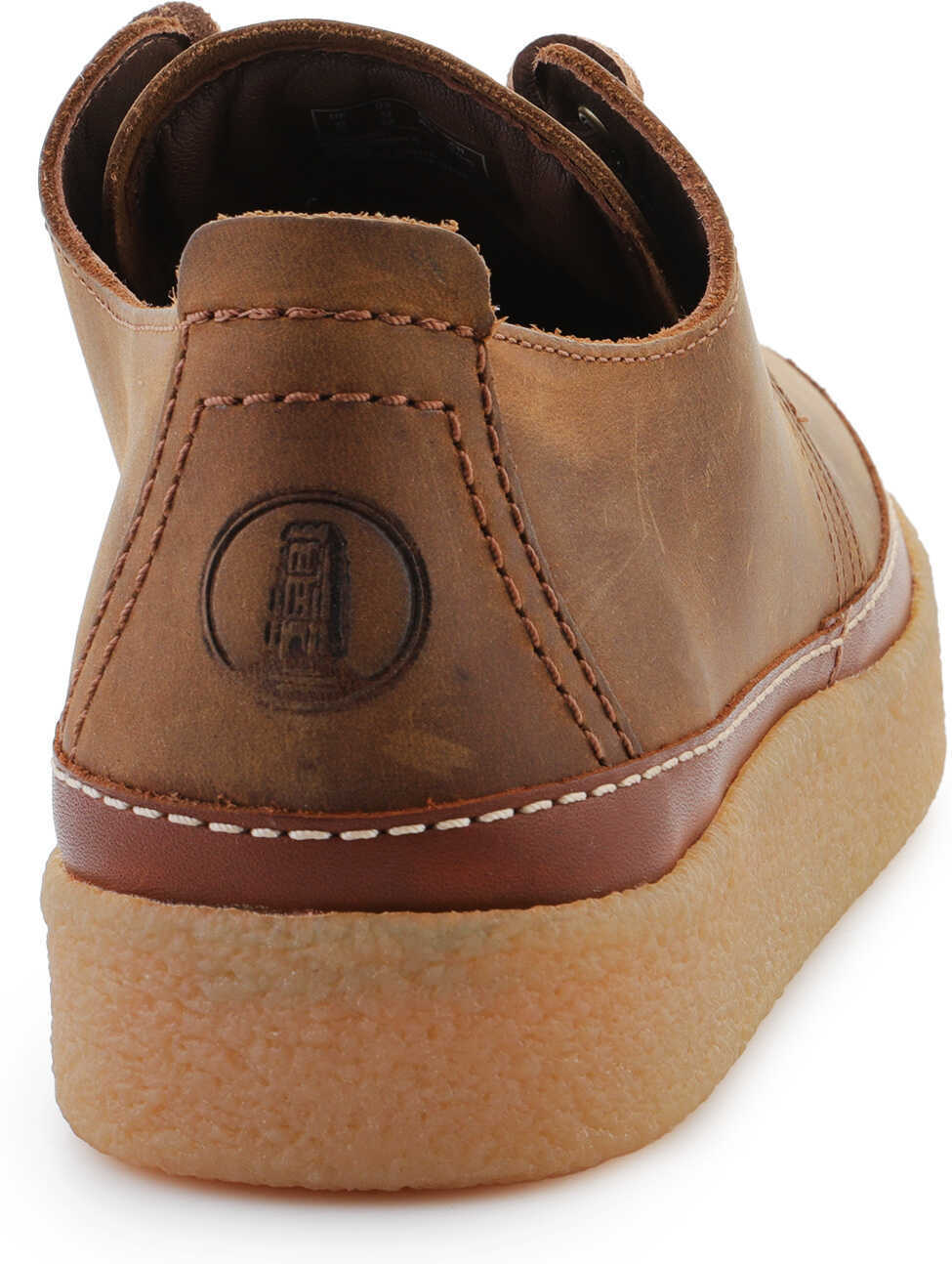 Sneakers Clarks Clarkwood Low Beeswax Leather Brown Barbati (BM 19350191) 5