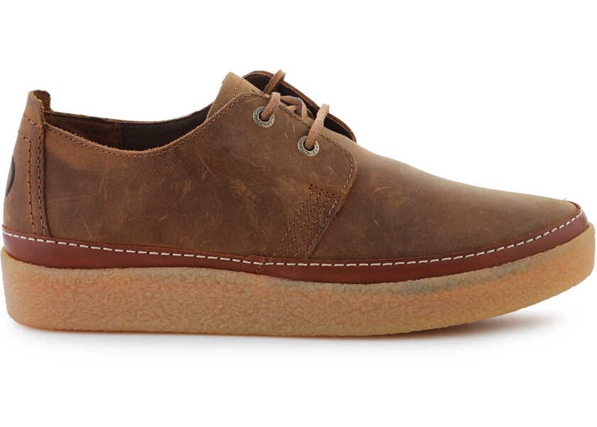 Sneakers Clarks Clarkwood Low Beeswax Leather Brown Barbati (BM 19350191) 6