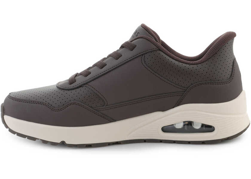 Sneakers SKECHERS UNO Banksia Luxe Chocolate N/A Barbati (BM 19350194) 4