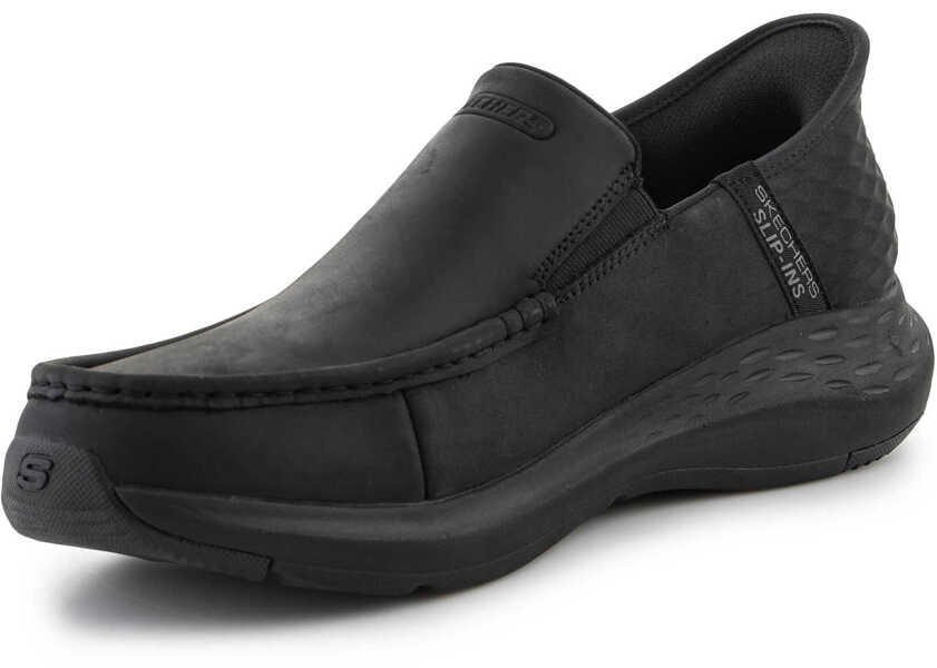Sneakers SKECHERS Slip-ins Parson - Oswin Black Black Barbati (BM 19350200) 3