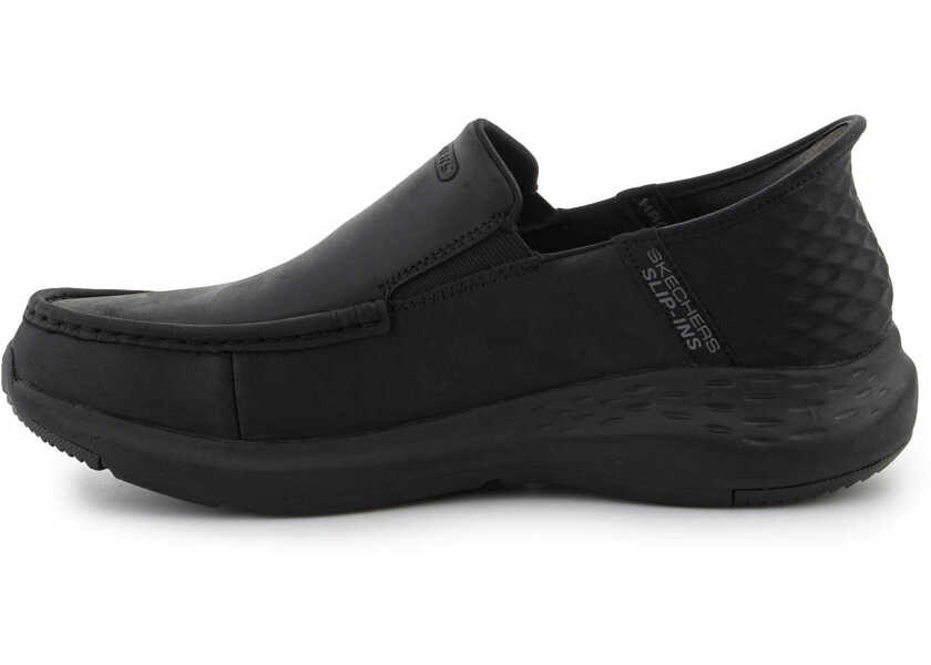 Sneakers SKECHERS Slip-ins Parson - Oswin Black Black Barbati (BM 19350200) 4